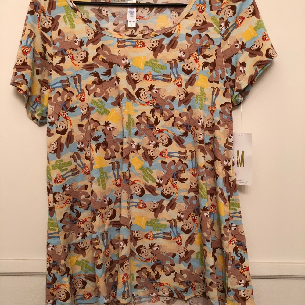 Lularoe toy story Woody Medium classic t Disney